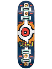 Blind Round Space V2 Navy 7.0 Skateboard Deck MINI