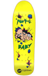 Heritage Danny Way Nuke Baby R7 Screen Print Skateboard Deck Yellow 9.7"