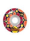 Round Space V2 Wheels Red/Orange 51mm