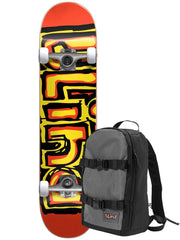 Blind Matte OG Logo Bright Red 7.75 First Push Premium Complete Skateboard w/ Backpack
