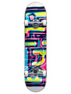 Blind Logo Glitch Youth First Push 7.25 White Skateboard Complete